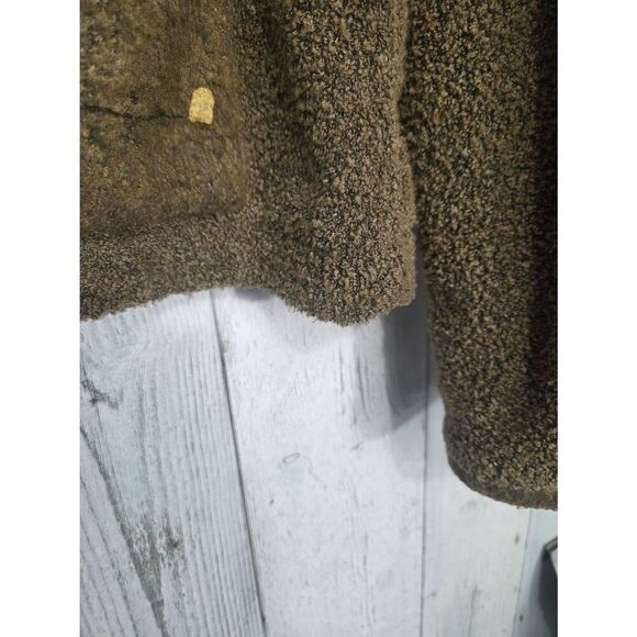 VTG Odile Hand Painted Fleece Jacket Sz. L - Picture 6 of 6